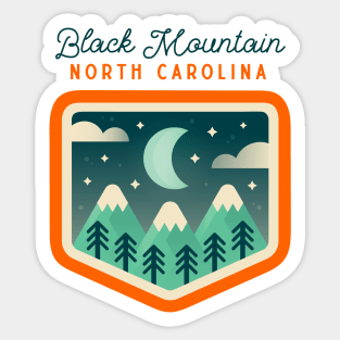 Black Mountain North Carolina NC Tourist Souvenir Sticker